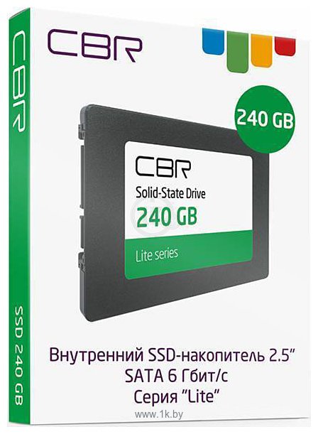 Фотографии CBR Lite 240GB SSD-240GB-2.5-LT22