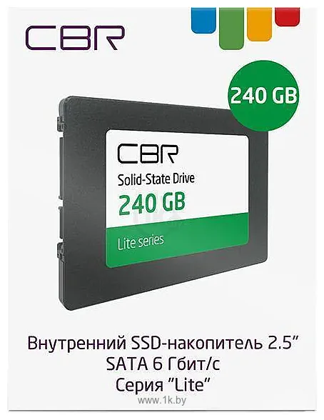 Фотографии CBR Lite 240GB SSD-240GB-2.5-LT22 Фотографии CBR Lite 240GB SSD-240GB-2.5-LT22