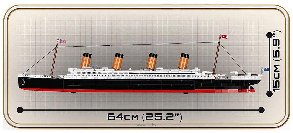 Фотографии Cobi Historical Collection 1929 RMS Titanic