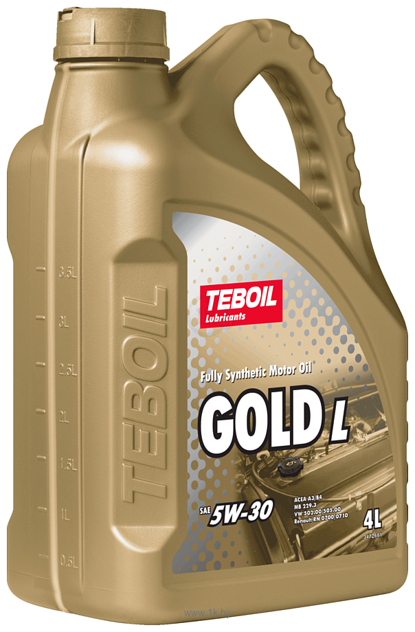 Фотографии Teboil Gold L 5W-30 4л