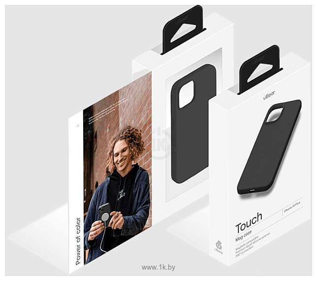 Фотографии uBear Touch Mag для iPhone 15 Plus (черный)