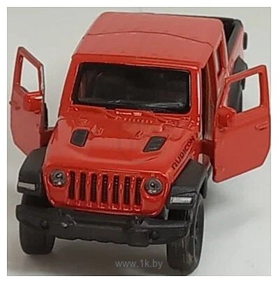 Фотографии Welly Jeep Gladiator 43788W (оранжевый)