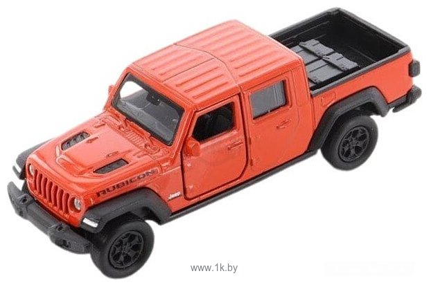 Фотографии Welly Jeep Gladiator 43788W (оранжевый)