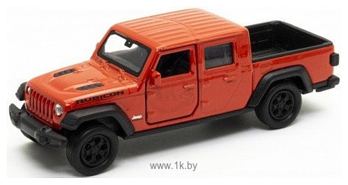 Фотографии Welly Jeep Gladiator 43788W (оранжевый)