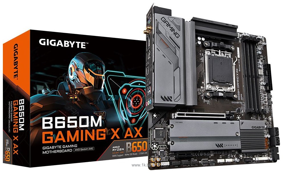 Фотографии Gigabyte B650M GAMING X AX (rev. 1.1)