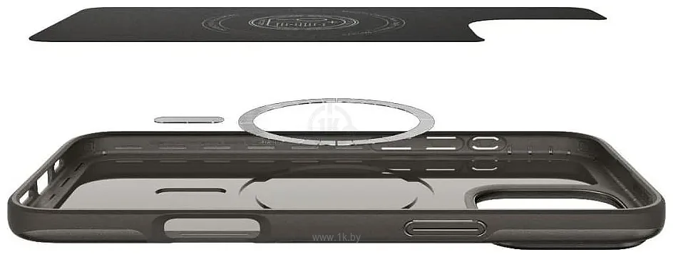 Фотографии Spigen Thin Fit Mag Magsafe для iPhone 16 Pro Max Gunmetal