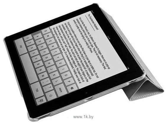 Фотографии Jison iPad 2/3/4 Smart Leather Cover Grey (JS-ID2-007)