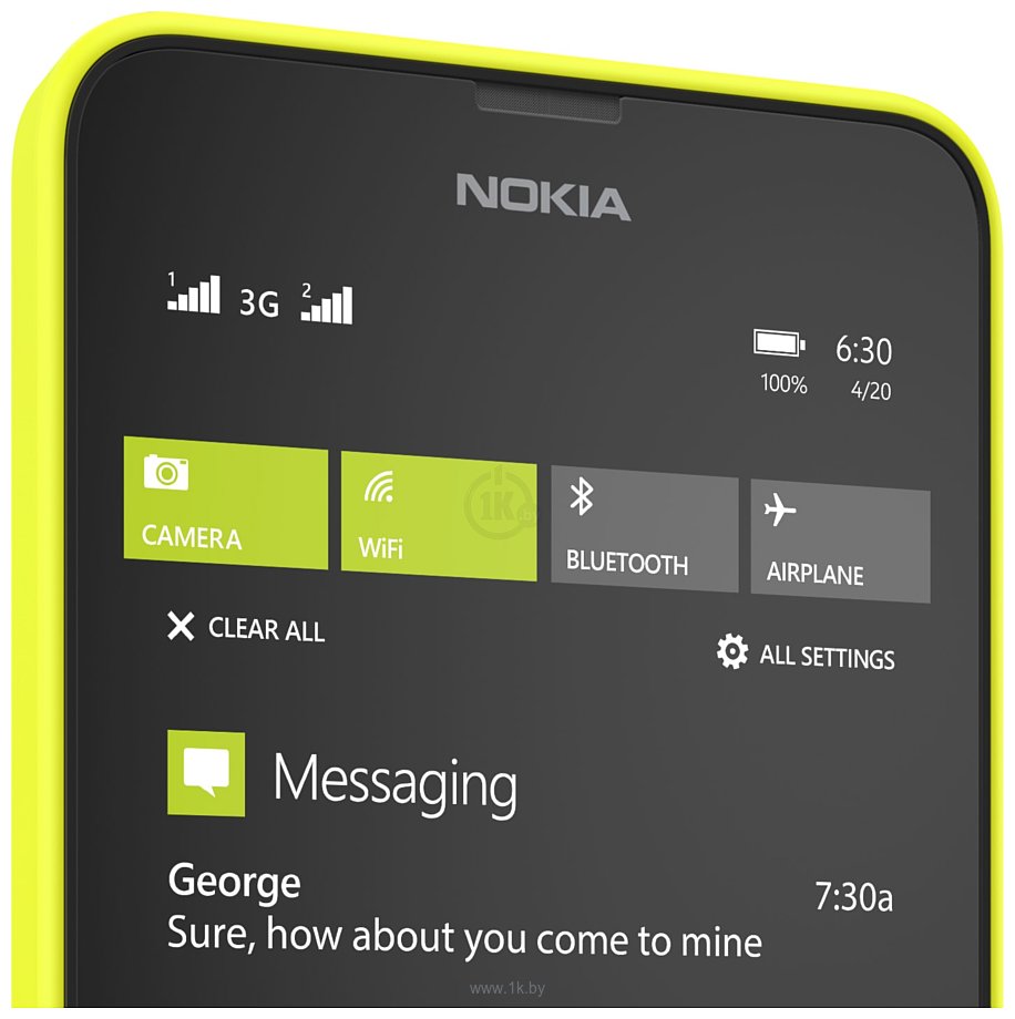 Nokia Lumia 630 Dual SIM купить смартфон в Минске, характеристики и отзывы  - 1K.by