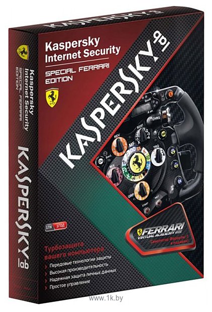 Фотографии Kaspersky Internet Security Special Ferrari Edition (1 ПК, 1 год)