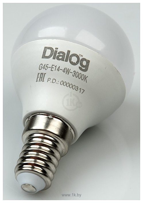 Фотографии Dialog G45-E14-4W-3000K