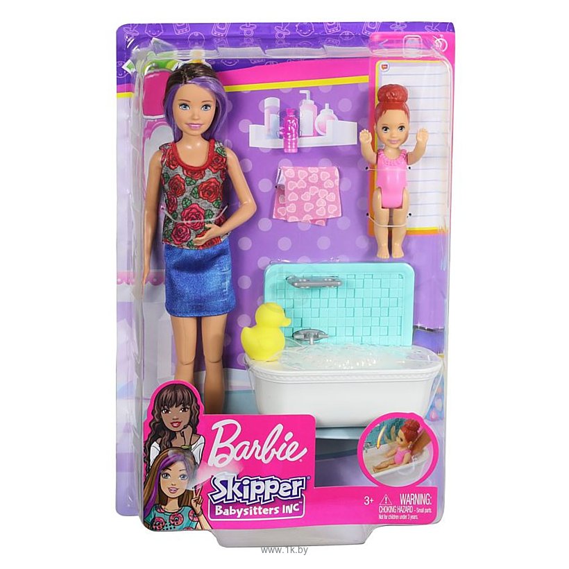 Фотографии Barbie Skipper Babysitters INC Dolls & Playset FXH05