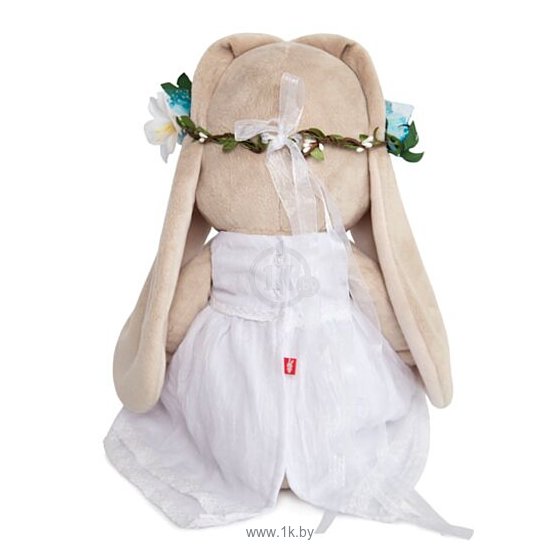 Фотографии Зайка Ми в белом платье и веночке (34 см)
