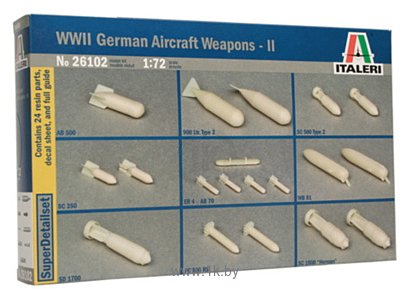 Фотографии Italeri 26102 Luftwaffe Weapons Ii