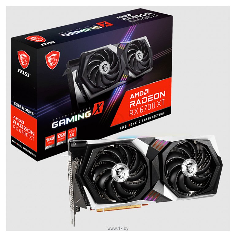 Фотографии MSI Radeon RX 6700 XT GAMING X 12GB