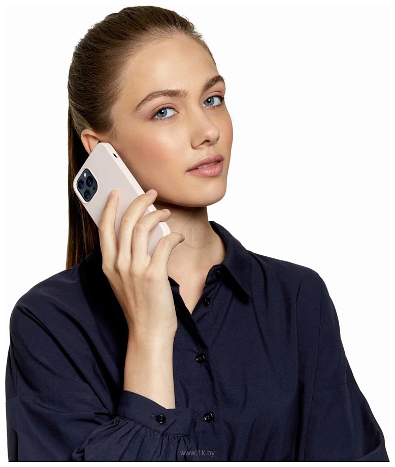 Фотографии uBear Touch Case для iPhone 12 Pro Max (розовый-песок)