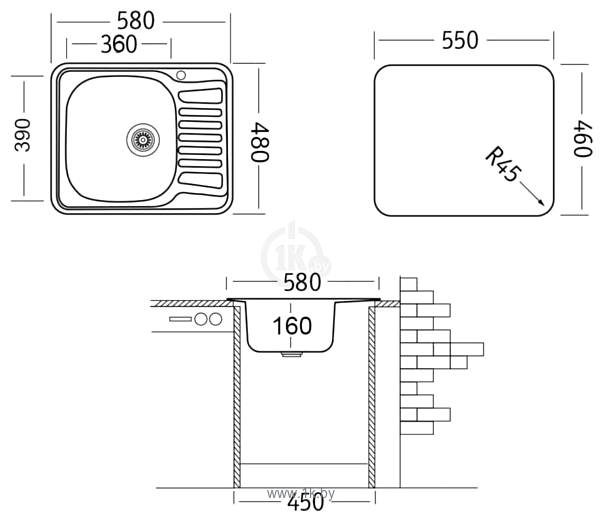 Фотографии Ukinox Comfort COM 580.480 GT6K 2L