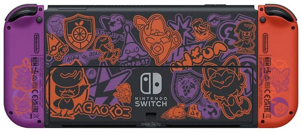 Фотографии Nintendo Switch OLED Pokеmon Scarlet and Violet Edition