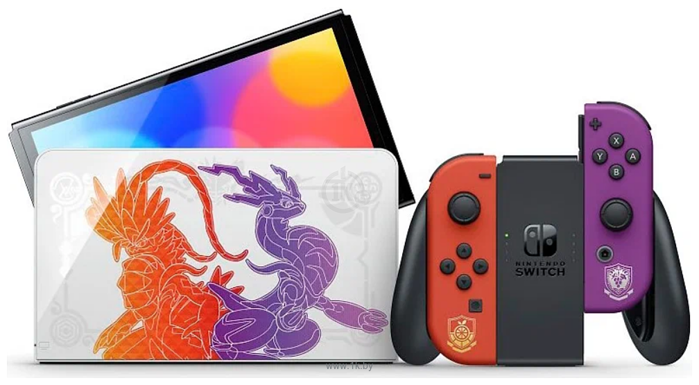 Фотографии Nintendo Switch OLED Pokеmon Scarlet and Violet Edition