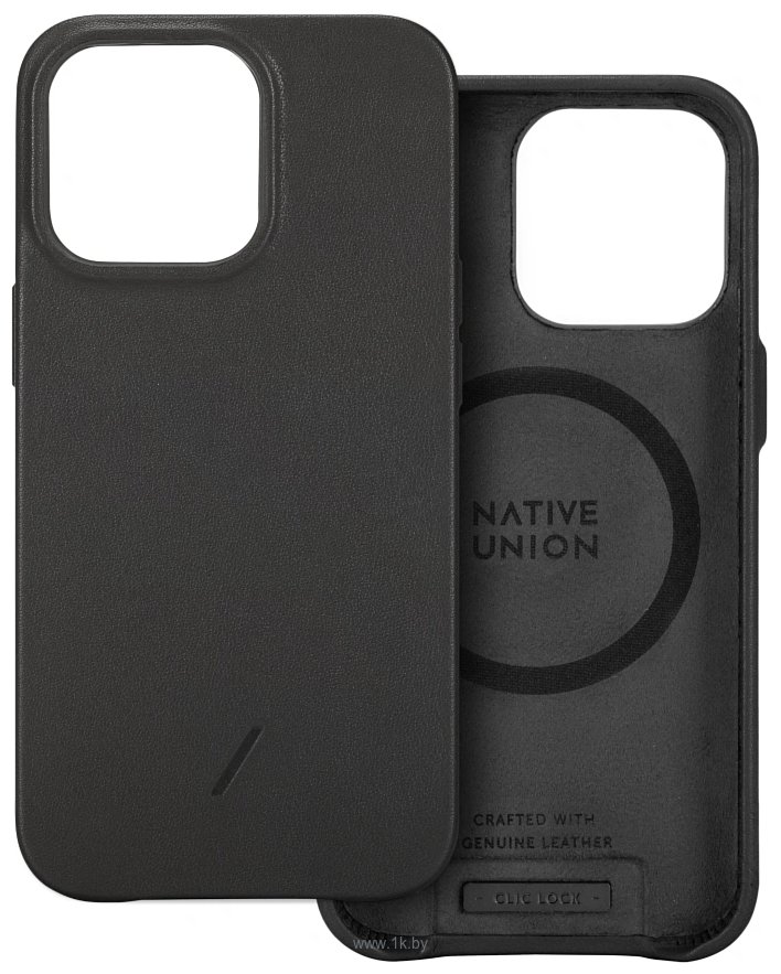 Фотографии Native Union Click Classic с MagSafe для iPhone 13 Pro Max (черный)