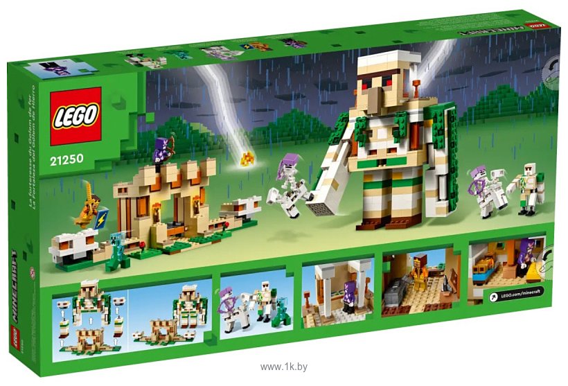 Фотографии LEGO Minecraft 21250 Крепость "Железный Голем"