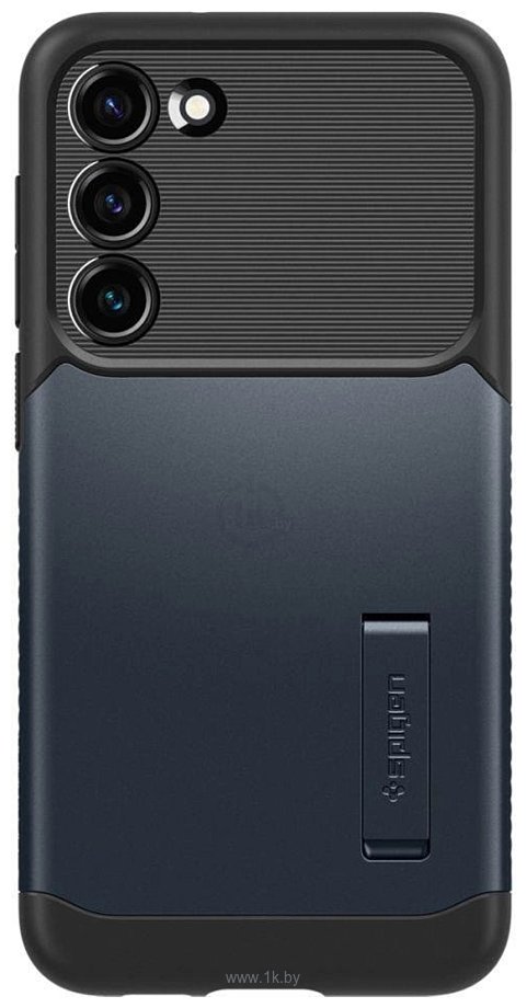 Фотографии Spigen Slim Armor для Galaxy S23 ACS05734 (синий/серый)