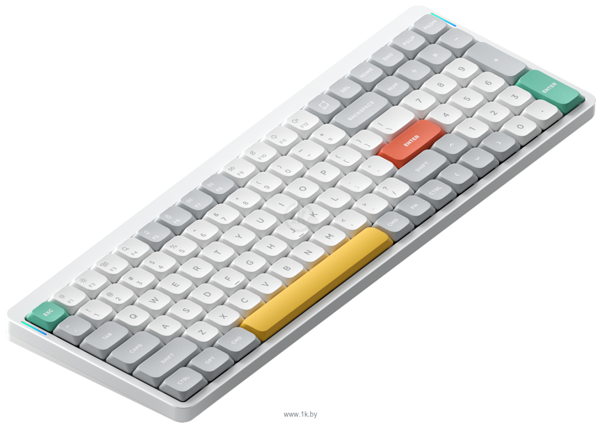 Фотографии NuPhy Air96 Ionic White Gateron Low Profile Red 2.0