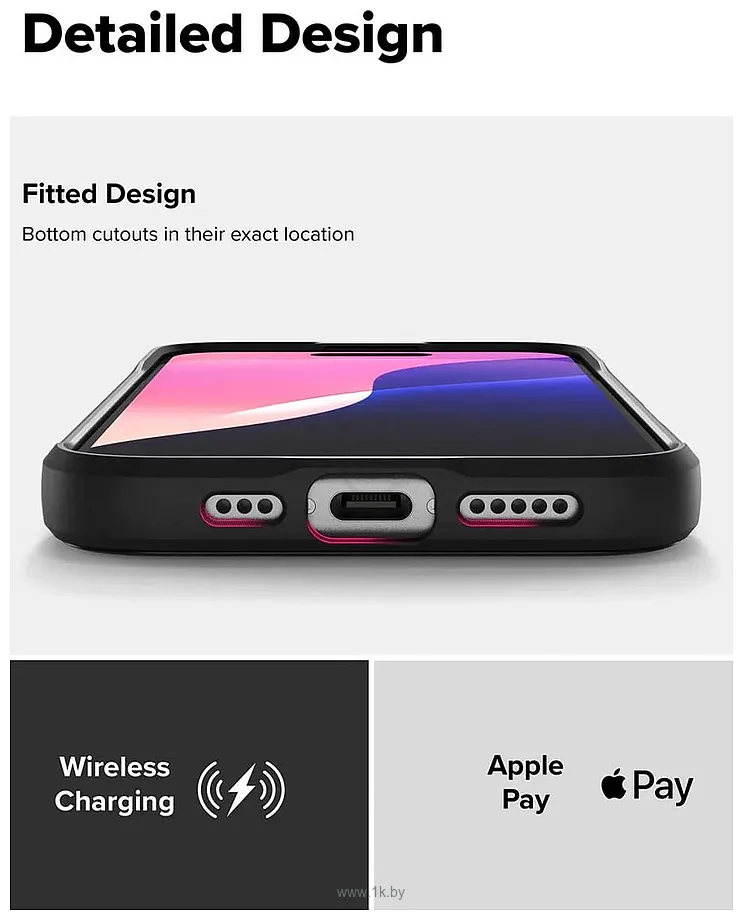 Фотографии Ringke Onyx Magnetic Magsafe для iPhone 16 Black Фотографии Ringke Onyx Magnetic Magsafe для iPhone 16 Black
