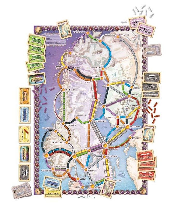 Фотографии Мир Хобби Ticket To Ride: Северные страны