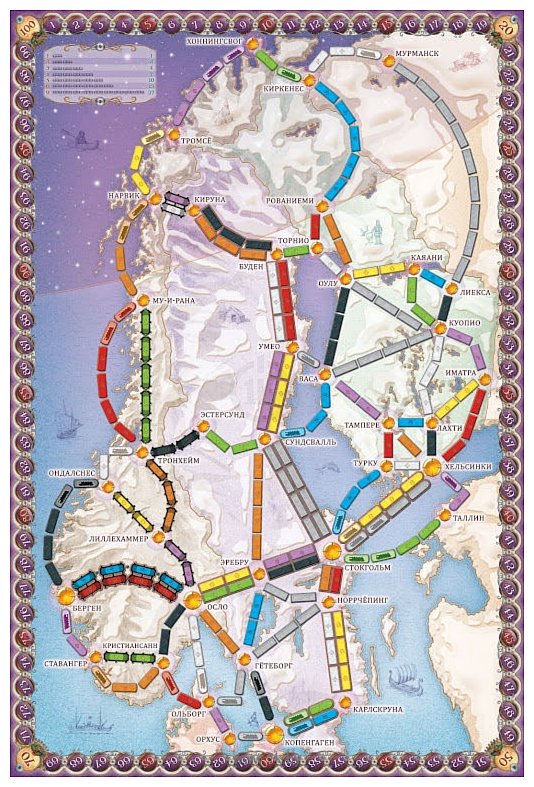 Фотографии Мир Хобби Ticket To Ride: Северные страны