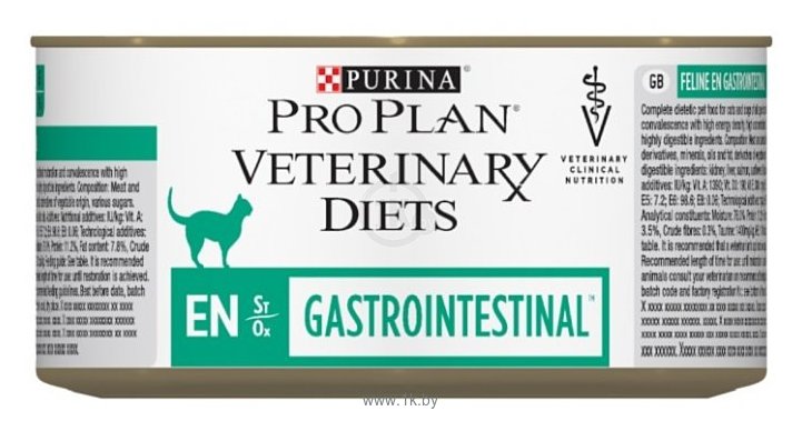 Фотографии Pro Plan Veterinary Diets Feline EN Gastrointestinal canned (0.195 кг) 24 шт.