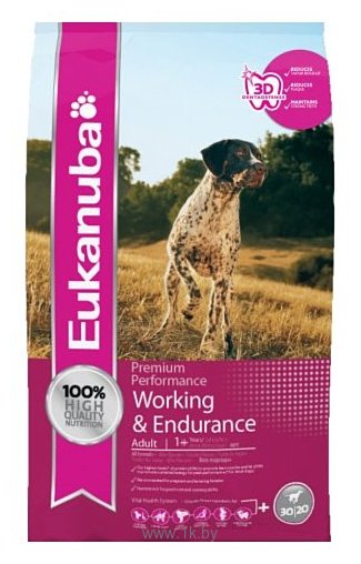 Фотографии Eukanuba Premium Perfomance Dry Dog Food Working & Endurance (15 кг)