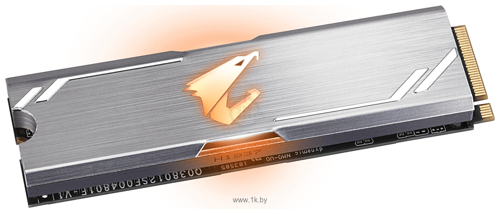 Фотографии GigaByte Aorus RGB M.2 NVMe 256GB (GP-ASM2NE2256GTTDR)