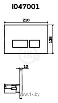 Фотографии AM.PM I047001 (глянцевый белый)