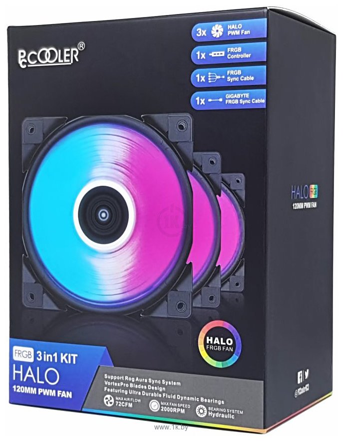 Фотографии PCCooler Halo FRGB KIT