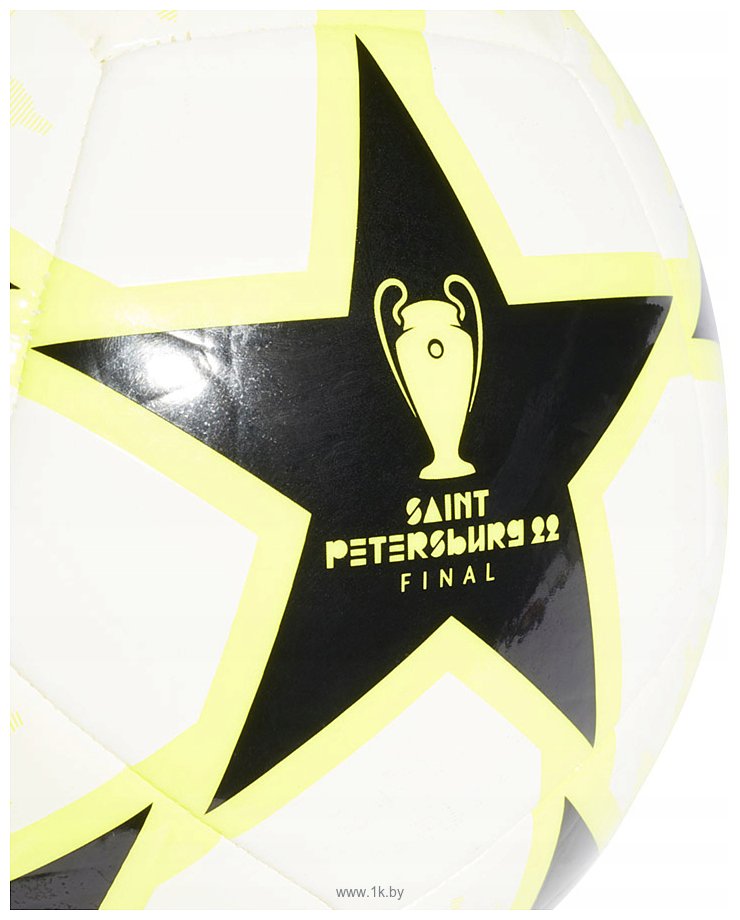 Фотографии Adidas UCL Club St. Petersburg H57816 (5 размер, черный/желтый)