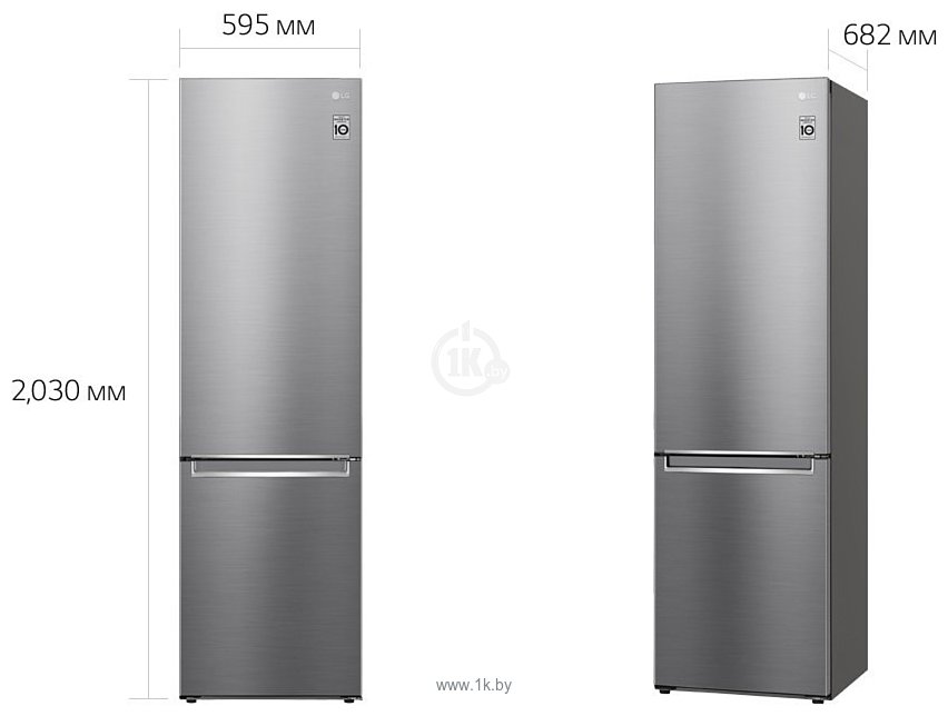 Фотографии LG DoorCooling+ GW-B509SMJM