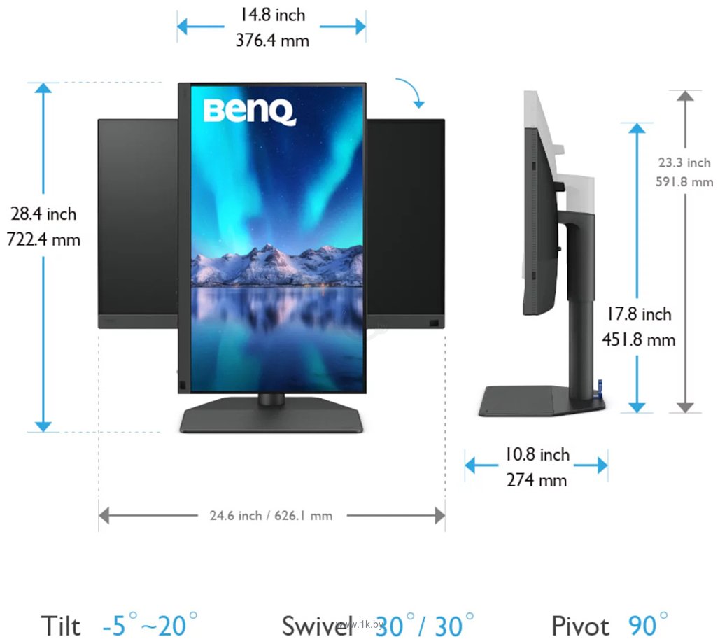 Фотографии BenQ PhotoVue SW272U