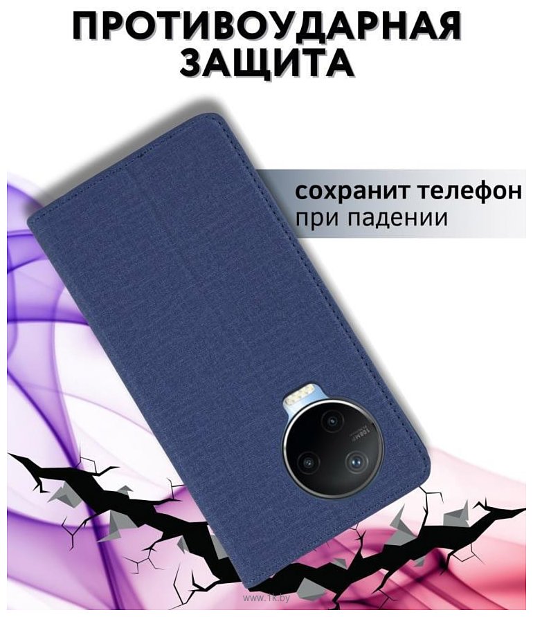 Фотографии Bingo Book для INFINIX Note 12 Pro 4G/Note 12 2023 (синий)