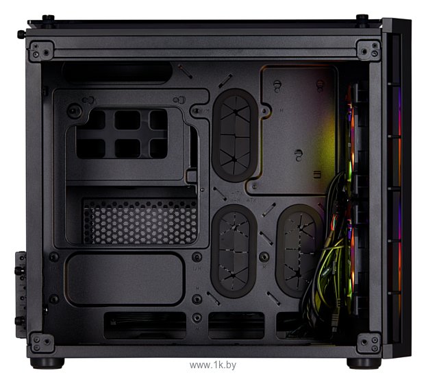 Фотографии Corsair Crystal Series 280X RGB Tempered Glass Black