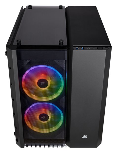 Фотографии Corsair Crystal Series 280X RGB Tempered Glass Black