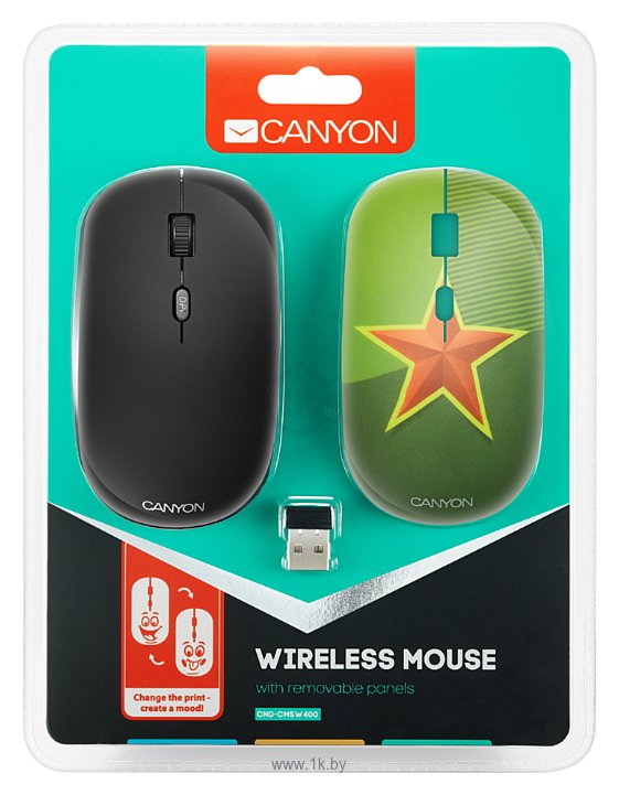 Фотографии Canyon CND-CMSW400S star Green USB