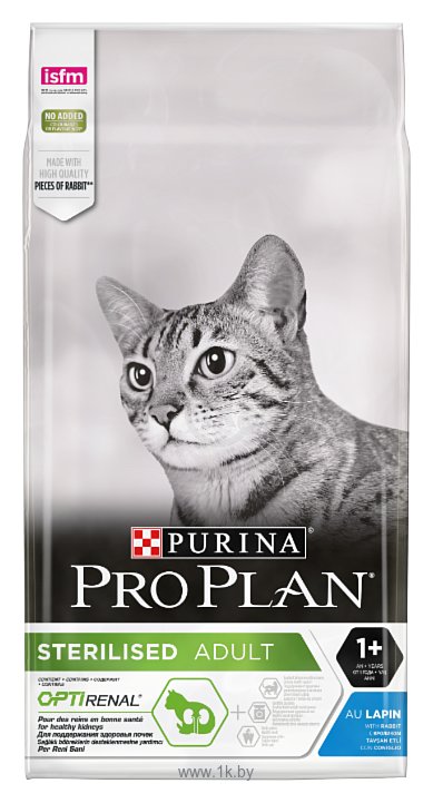Фотографии Purina Pro Plan Sterilised feline with Rabbit dry (10 кг)