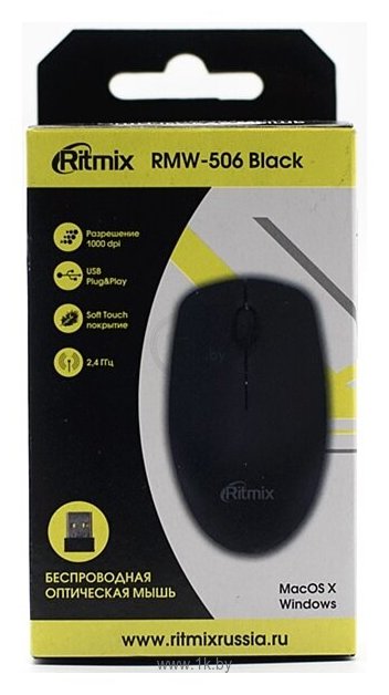 Фотографии Ritmix RMW-506 black USB