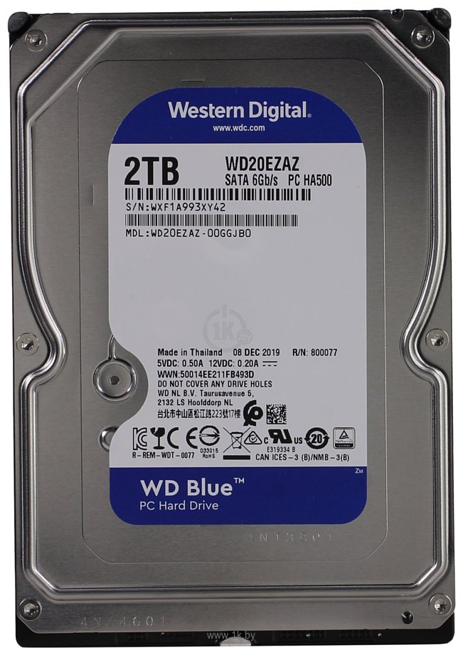 Фотографии Western Digital Blue 2 TB (WD20EZAZ)