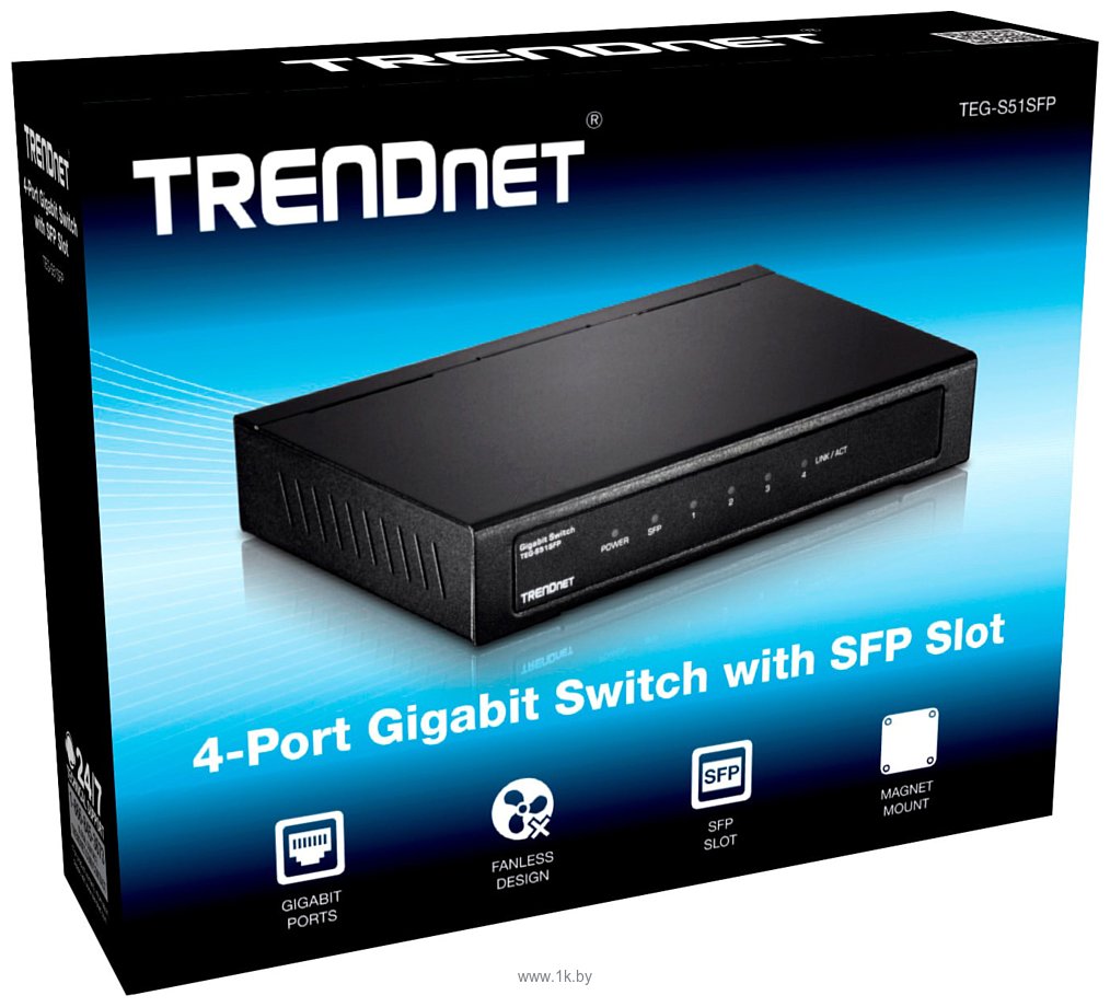 Фотографии TRENDnet TEG-S51SFP (v1.1R)