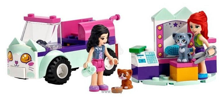 Фотографии LEGO Friends 41439 Передвижной груминг-салон для кошек