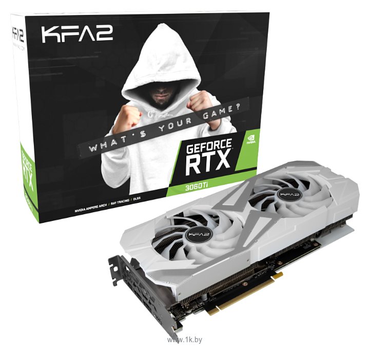 Фотографии KFA2 GeForce RTX 3060 Ti X White 8GB (36ISL6MD1XHK)