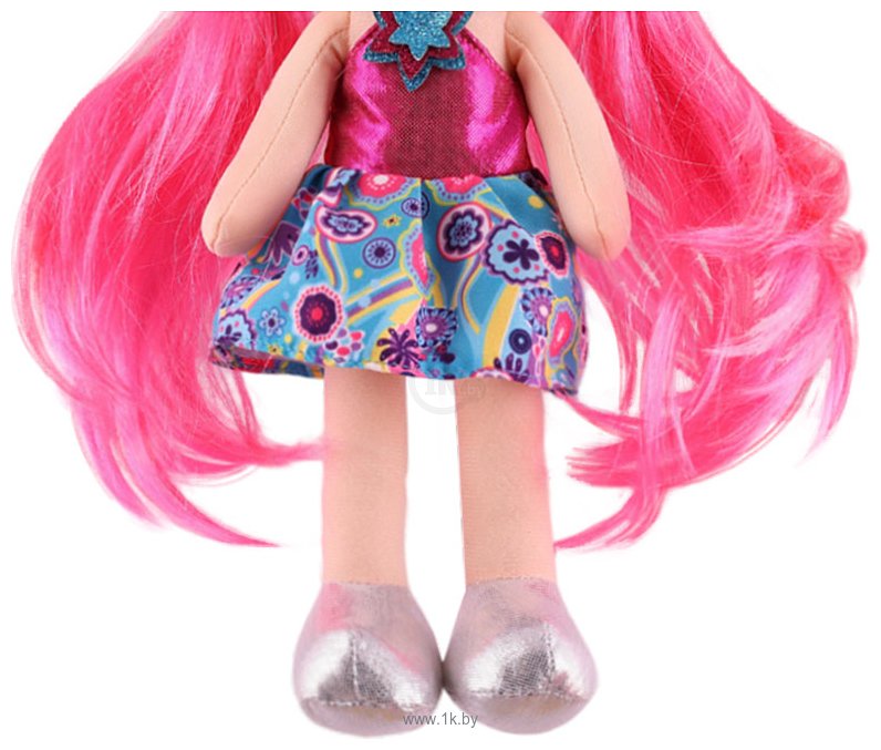 Фотографии Maxitoys Глория с ярко-розовыми волосами в платье MT-CR-D01202323-32