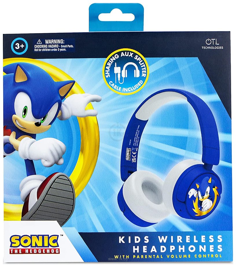 Фотографии OTL Technologies SEGA Sonic the Hedgehog Kids Wireless SH0985