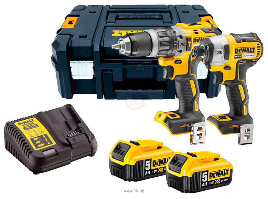 Фотографии DeWALT DCD796 + Гайковерт DCF887 DCK266P2T